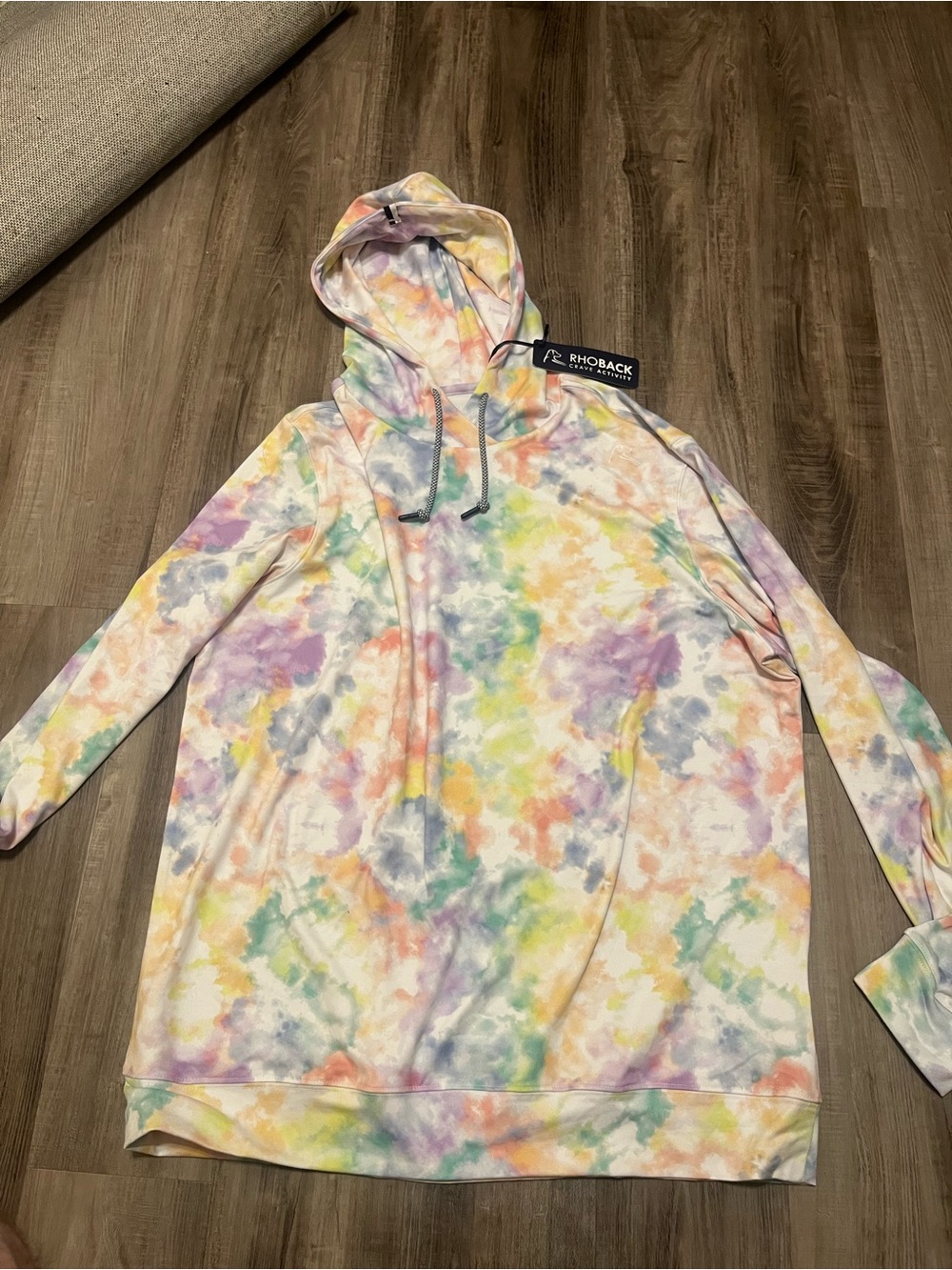 Rhoback Hoodie- still with tags - Picture 2 of 3